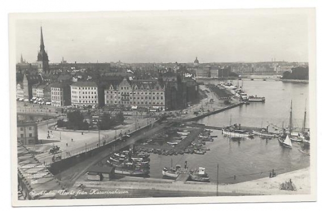 26   Stockholm. Utsikt från Katarinahissen.