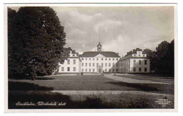 57   Stockholm. Ulriksdals slott.