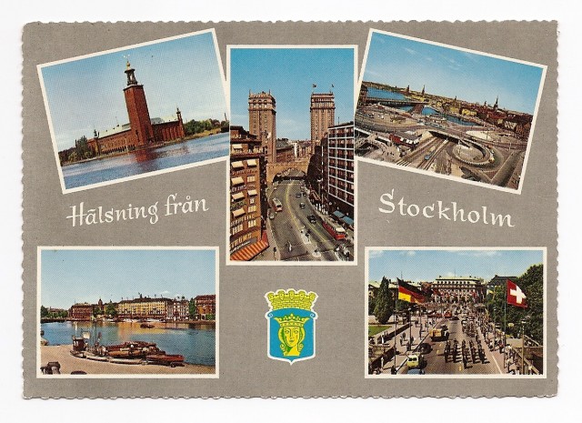 962-17 STOCKHOLM - flerbildskort
