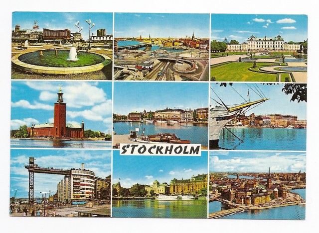962-20 STOCKHOLM - flerbildskort