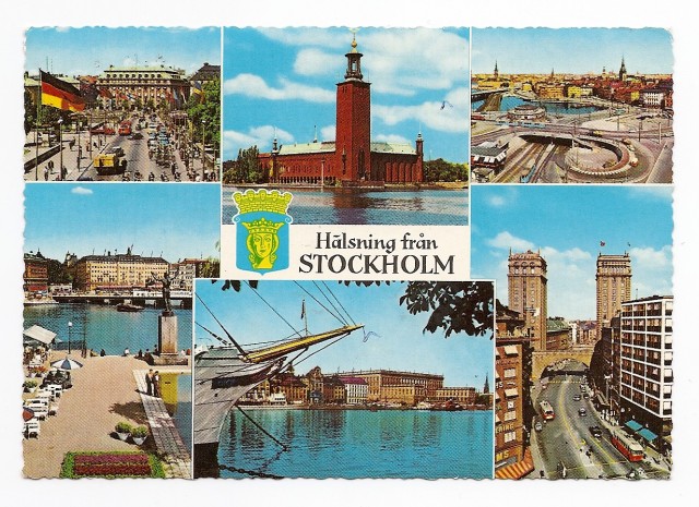 962-21 STOCKHOLM - flerbildskort